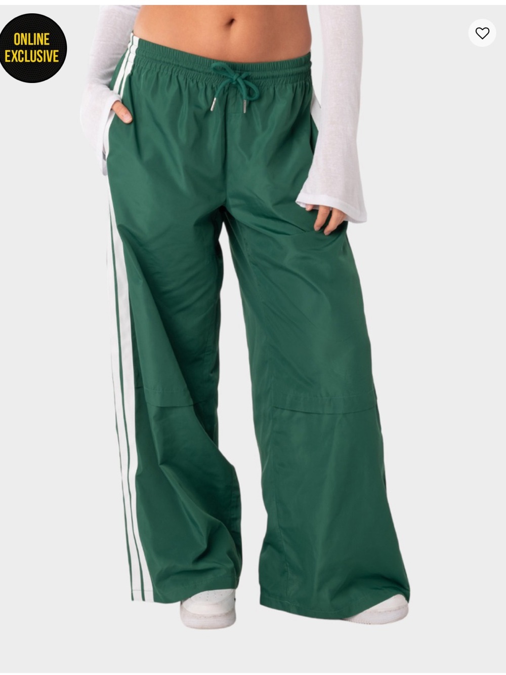 Edikted Fauna Nylon Womens Track Pants
